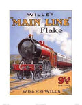 Willss Main Line Flake A4 Photo Print