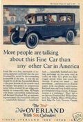 Willys Overland Six Vintage Retro Advert Ads A4 Photo Print