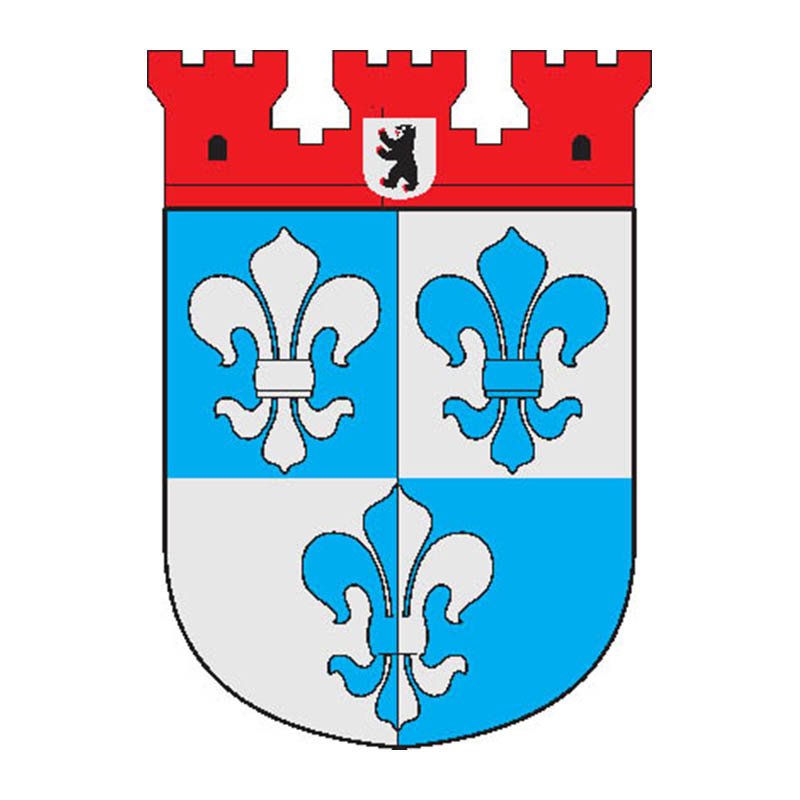 Wilmersdorf Dist Coat Of Arms N3730 A4 Photo Print