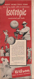 Wilson Golf Balls 2 Vintage Retro Advert Ads A4 Photo Print