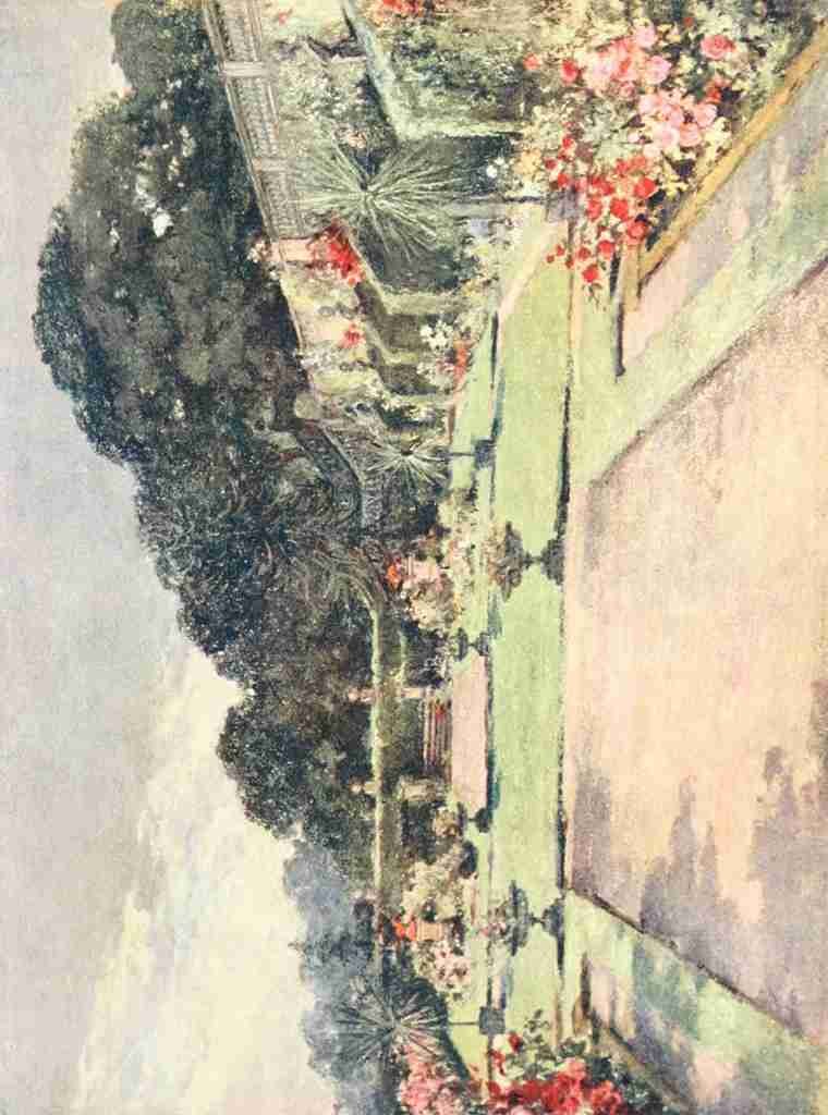 Wilson Mary GW 1856 1939 Scottish Gardens 1908 Balcaskie A4 Photo Print