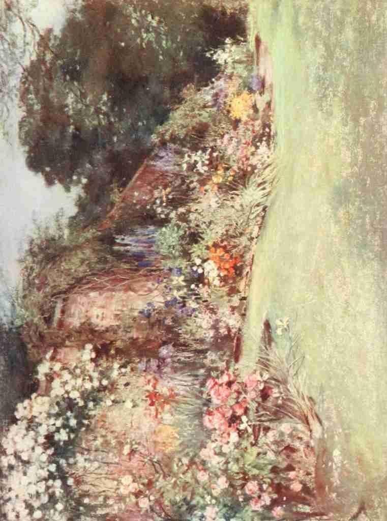 Wilson Mary GW 1856 1939 Scottish Gardens 1908 Barskimming A4 Photo Print