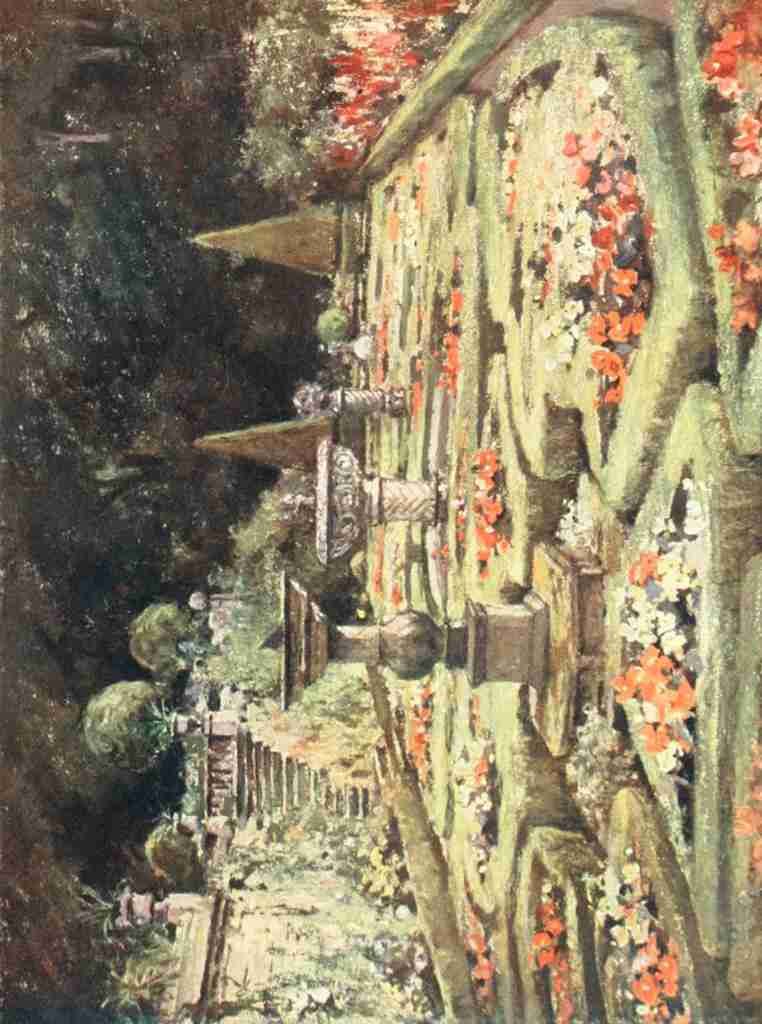 Wilson Mary GW 1856 1939 Scottish Gardens 1908 Dalzell Vintage A4 Photo Print