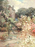 Wilson Mary GW 1856 1939 Scottish Gardens 1908 Kellie Castle A4 Photo Print