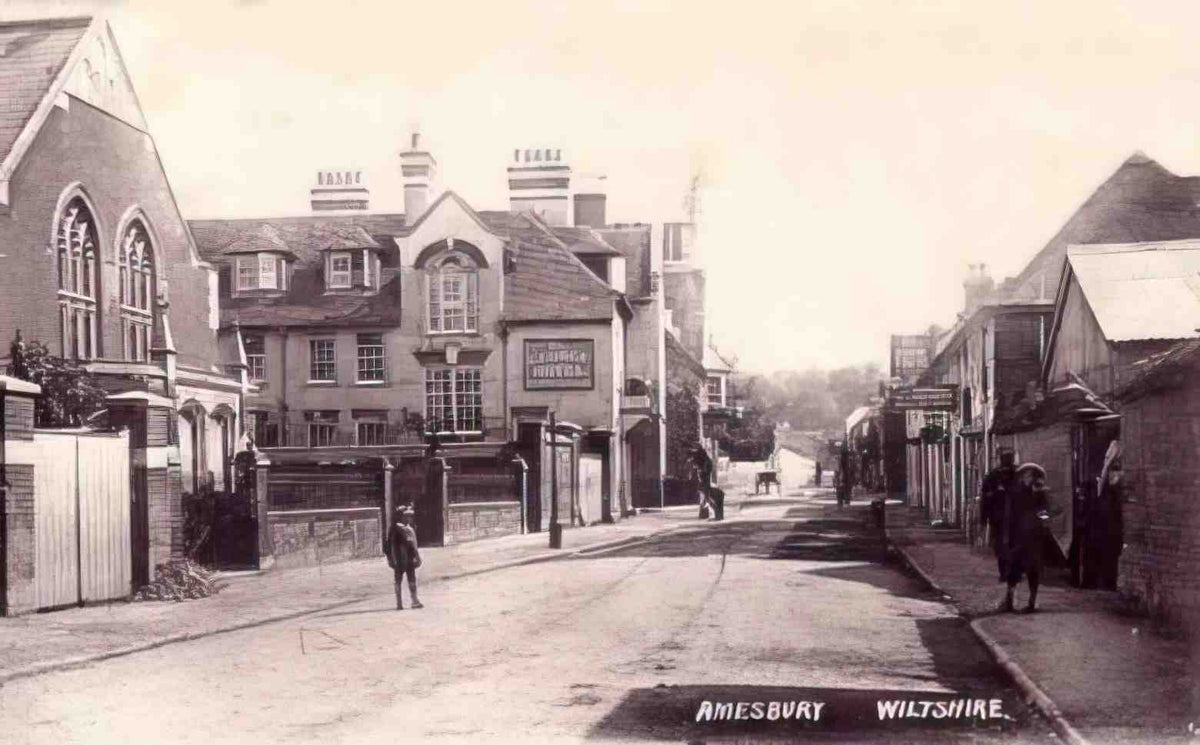 Wiltshire Amesbury Vintage A4 Photo Print