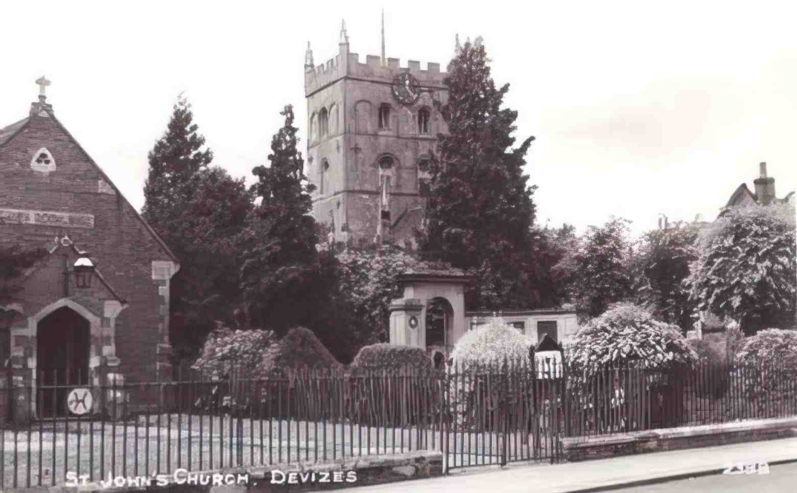 Wiltshire Devizes St Johns Church Vintage A4 Photo Print