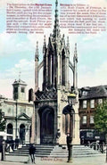 Wiltshire Devizes The Cross 1900s Vintage A4 Photo Print