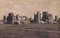 Wiltshire Salisbury Stonehenge 1910s Vintage A4 Photo Print