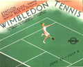 Wimbledon Tennis Poster 1 1930s Vintage Retro Advert Poster