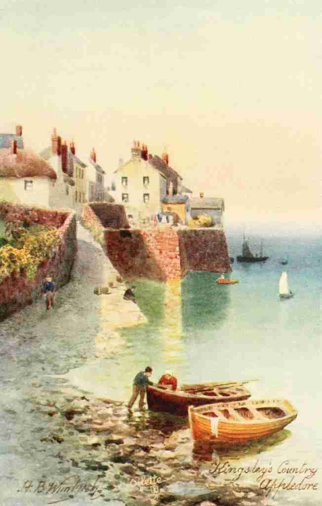 Wimbush Henry Bowser 1858 1943 North Devon 1906 Appledore A4 Photo Print