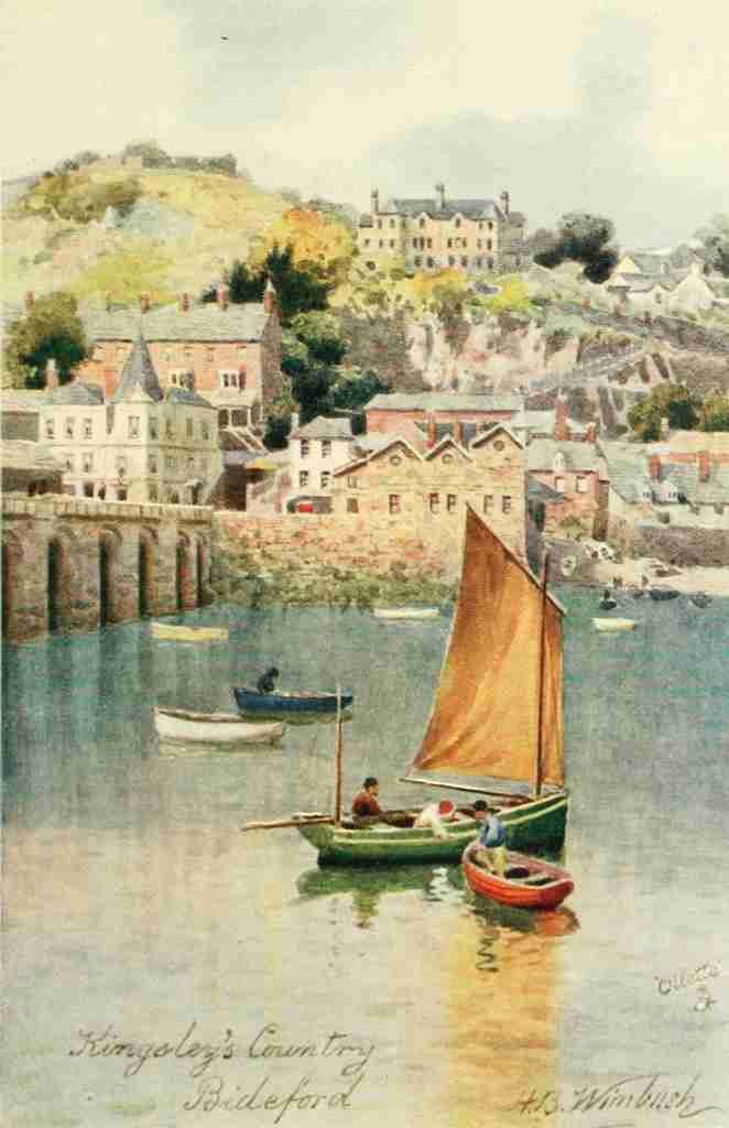 Wimbush Henry Bowser 1858 1943 North Devon 1906 Bideford A4 Photo Print