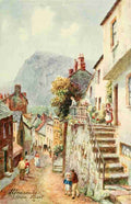 Wimbush Henry Bowser 1858 1943 North Devon 1906 Fore Street Ilfracombe A4 Photo Print