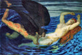 Wind And Wave Franz Von Stuck Symbolism A4 Photo Print