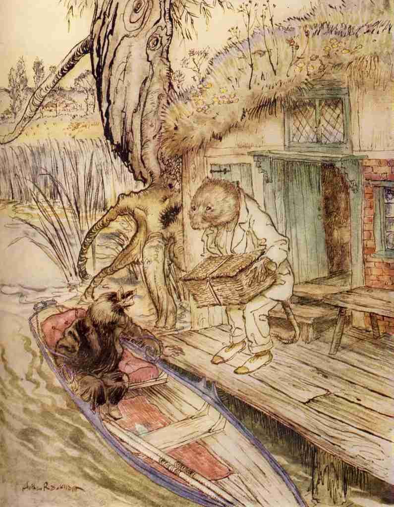 Wind in the Willows 1940 2 A4 Photo Print