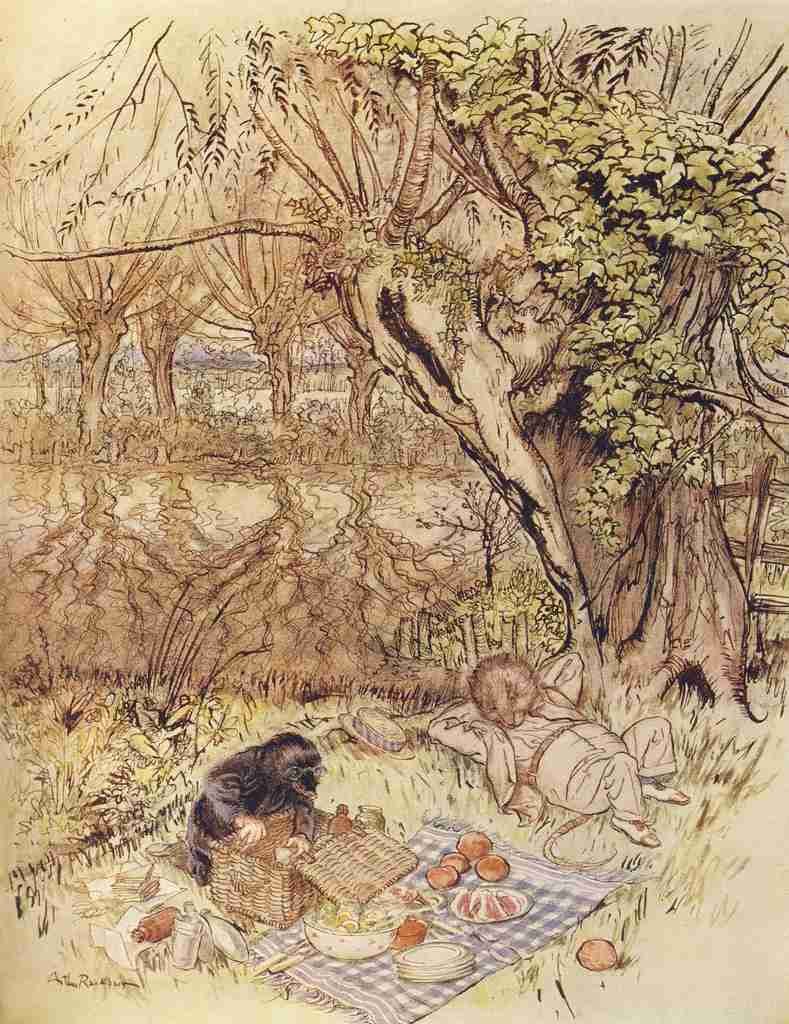 Wind in the Willows 1940 3 A4 Photo Print