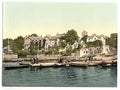 Windermere Bowness boat landing Lake District Vintage A4 Photo Print