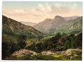 Windermere Langdale Valley Lake District Vintage A4 Photo Print