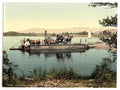 Windermere steam ferry Lake District Vintage A4 Photo Print