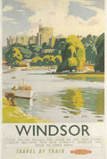Windsor Train Advert A4 Photo Print