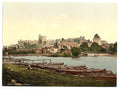 Windsor view of the castle London & suburbs Vintage A4 Photo Print