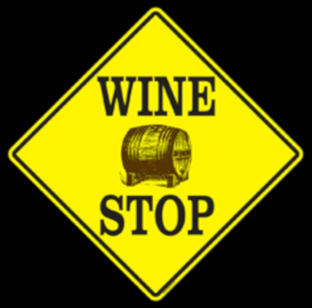Wine Stop Sign Vintage Retro Advert Ads A4 Photo Print