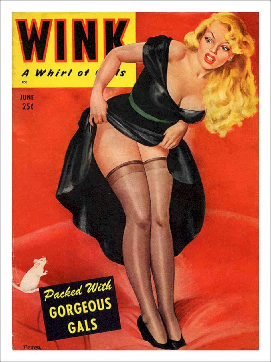 Wink Vintage Retro Advert Poster A4 Photo Print