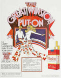 Winston Fancy Pants Vintage Retro Advert Ads A4 Photo Print
