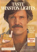 Winston Lights Cigarette Vintage Retro Advert Ads A4 Photo Print
