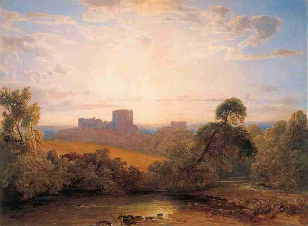 Wint Peter de 1784 1849 Kenilworth Castle Warwickshire c1827 A4 Photo Print