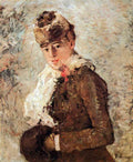 Winter Woman With Muff Morisot A4 Photo Print