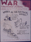 Wiring Bomber Battleship Vintage Retro Advert Poster A4 Photo Print
