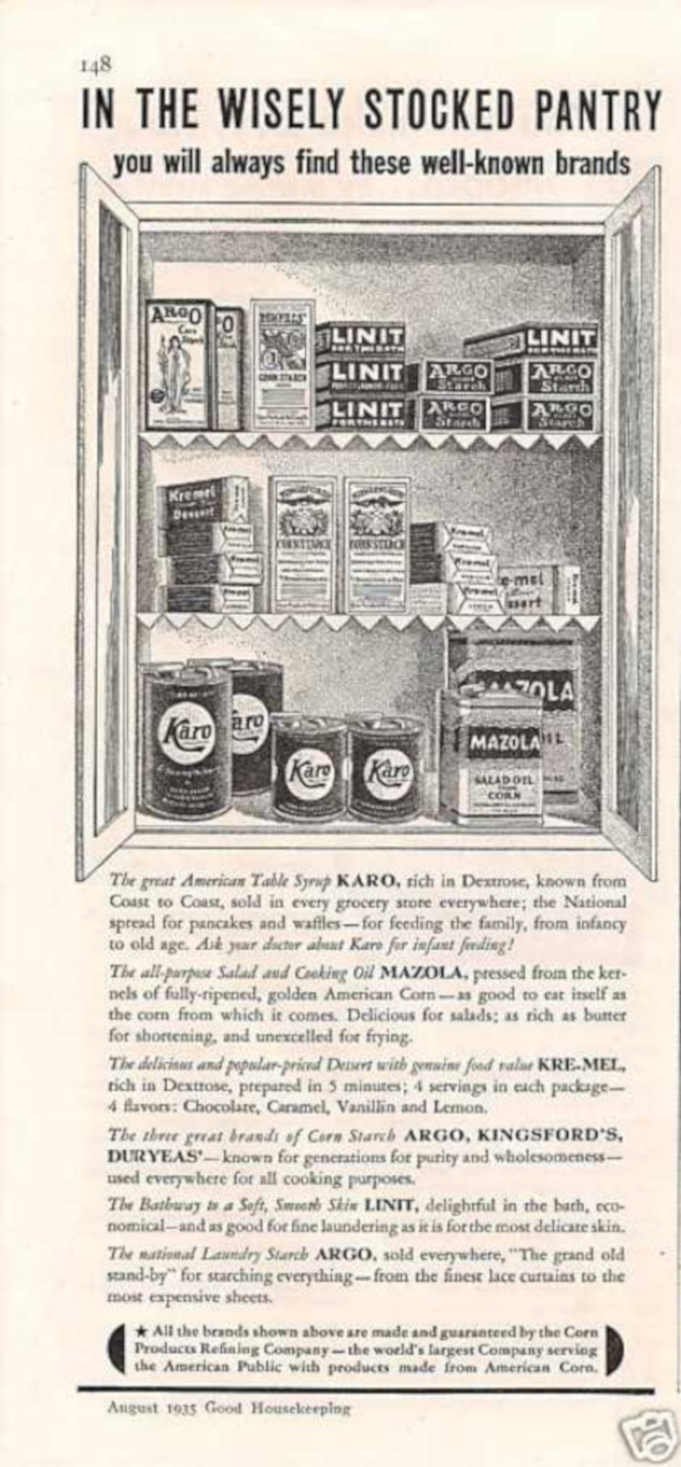 Wisely Stocked Pantry Vintage Retro Advert Ads A4 Photo Print