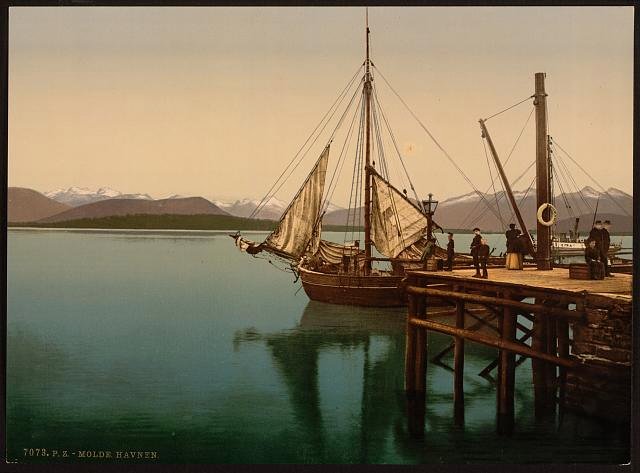 With Havnen Molde Vintage A4 Photo Print