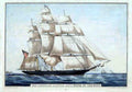 Withofthe Wave Ship Vintage A4 Photo Print