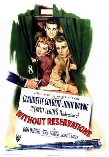  Without Reservations 01 film star poster A4 Photo Print