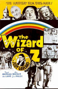 Wizard Oz Poster 1 Vintage Retro Advert Ads A4 Photo Print