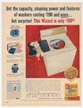 Wizard Washing Machine Vintage Retro Advert Ads A4 Photo Print
