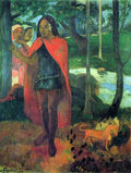 Wizard of Hiva Oa by Gauguin Impressionism A4 Photo Print