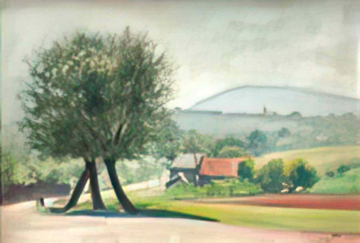 Wojciech Weiss landscape Art A4 Photo Print