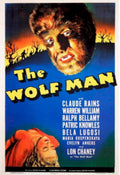 Wolf Man Poster 1940s Vintage Retro Advert Poster