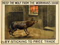 Wolf Protection Trade Vintage Retro Advert Poster A4 Photo Print