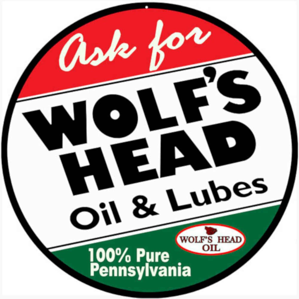 Wolfs Head Oil 8 Vintage Retro Advert Ads A4 Photo Print