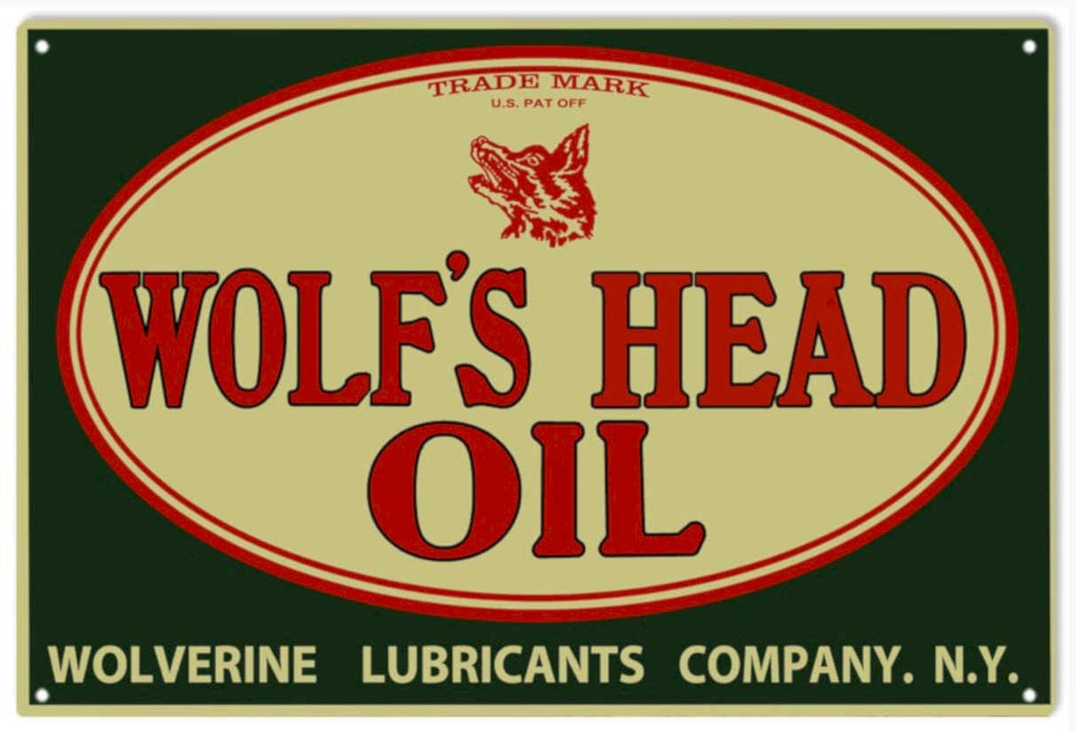 Wolfs Head Oil 9 Vintage Retro Advert Ads A4 Photo Print
