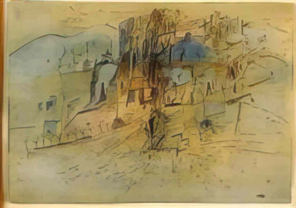 Wols cite 1945 Art A4 Photo Print