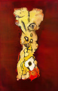 Wols columna de figura grotescas Art A4 Photo Print