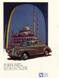 Wolseley Six Eighty 1940s Vintage Retro Advert Poster