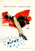 Wolsey Stockings Sheerness 1940s Vintage Retro Advert Poster