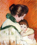 Woman And Child Cassatt A4 Photo Print