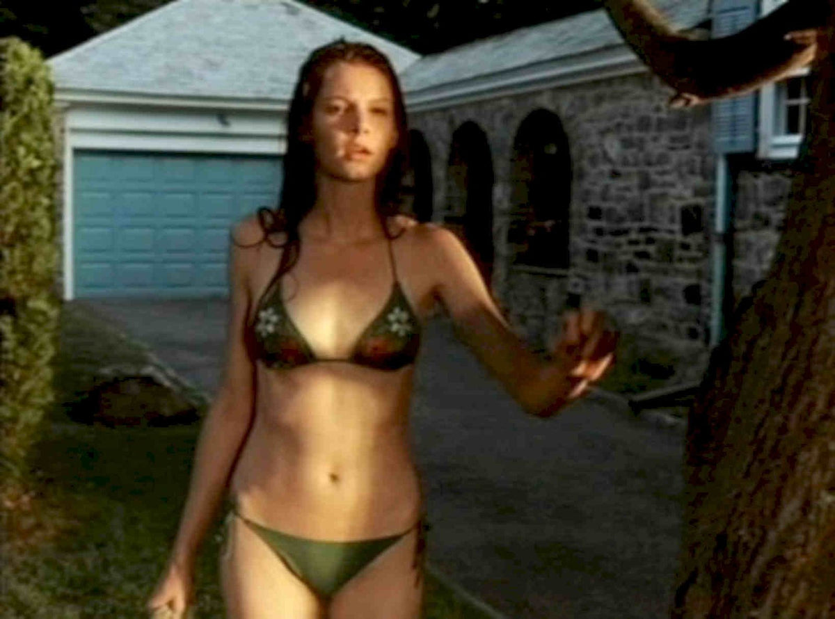 Woman Bikini Driveway Vintage Retro Advert Poster A4 Photo Print