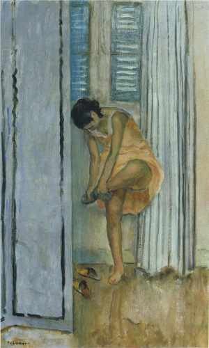 Woman Changing Her Shoes 1920 A4 Photo Print